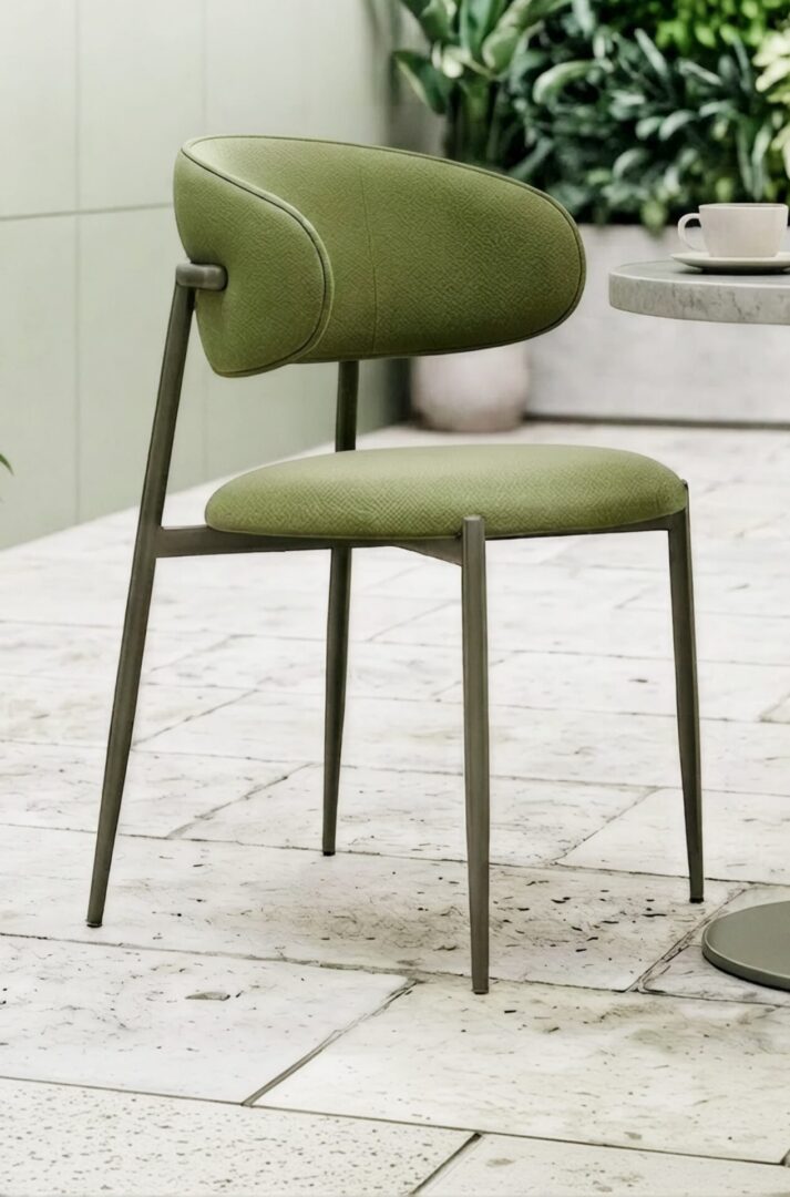 Metal chairs and barstools collection with stackable, durable commercial seating for restaurants, bars and cafés, made by KECA.