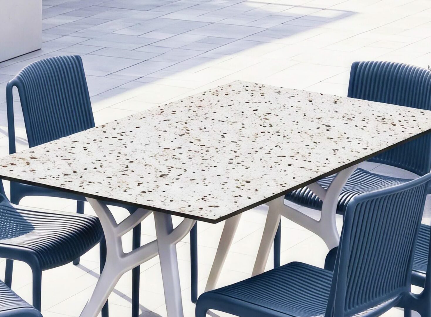 Commercial hospitality table tops in MDF, HPL and solid wood, cut to size for restaurant and café tables, by KECA.