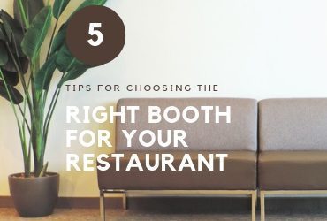 How do I choose the right restaurant booth?